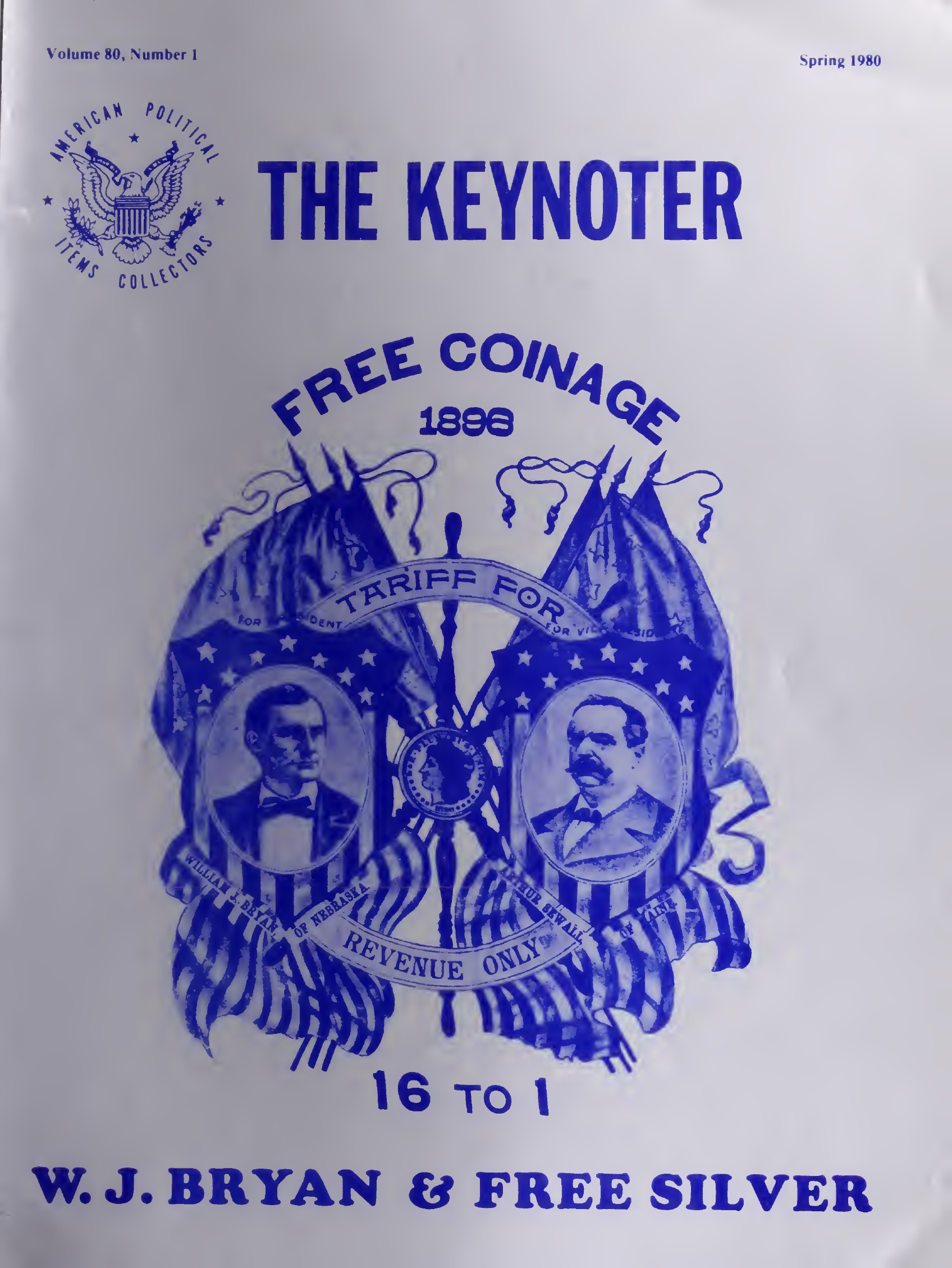 Keynoter 1980 - Spring - Issue 1