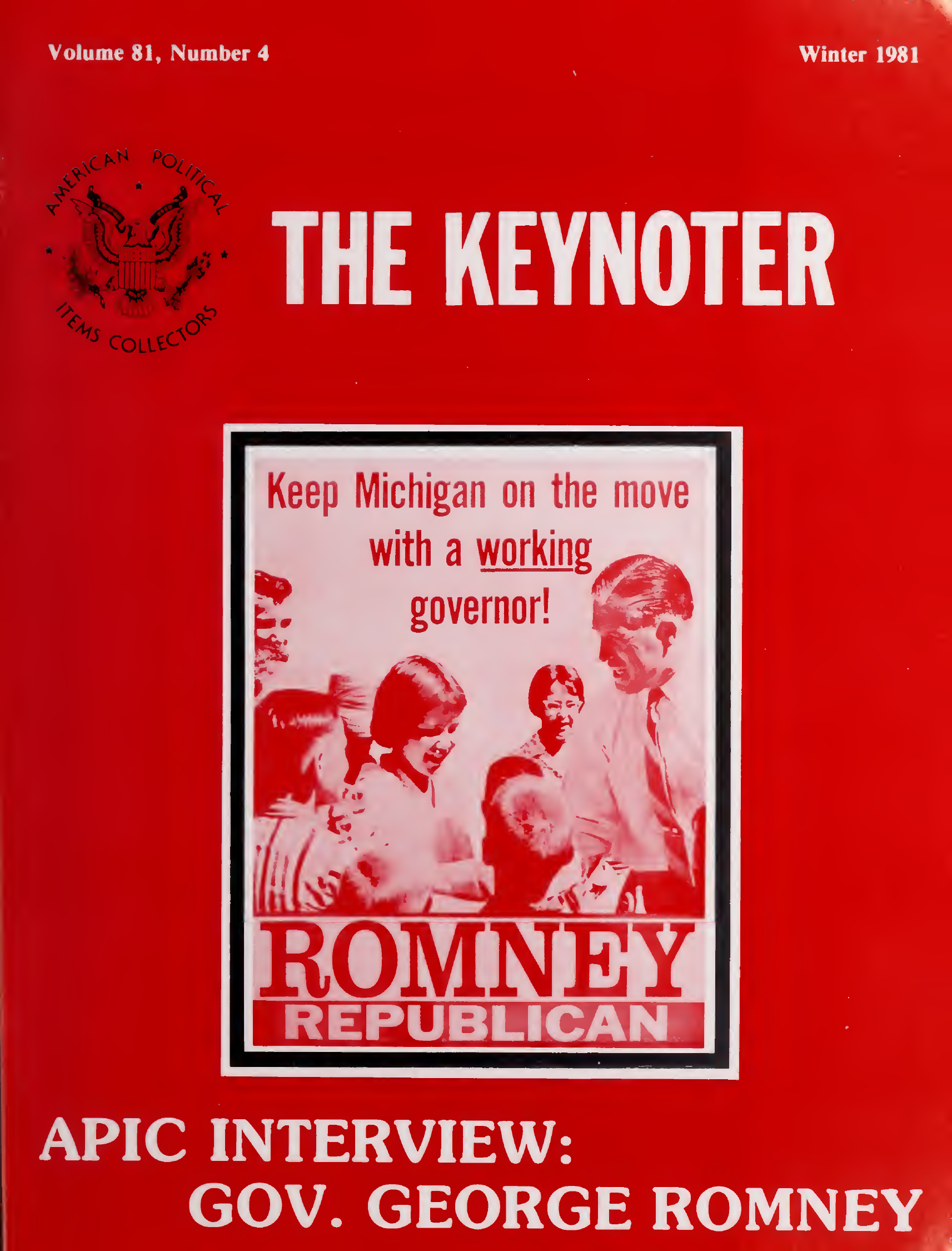 Keynoter 1981 - Winter - Issue 4