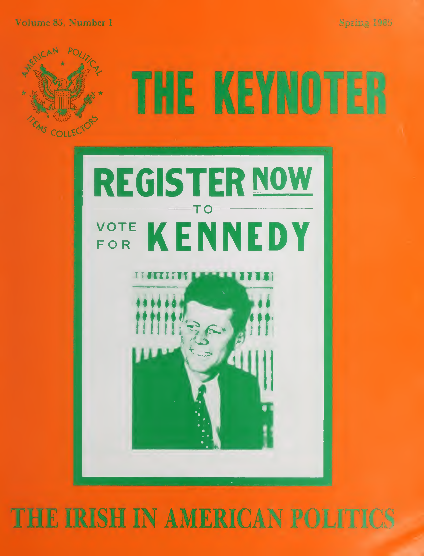 Keynoter 1985 - Spring - Issue 1