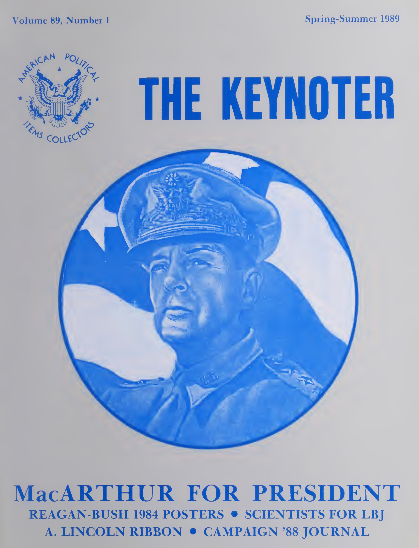 Keynoter 1989 - Spring-Summer - Issue 1