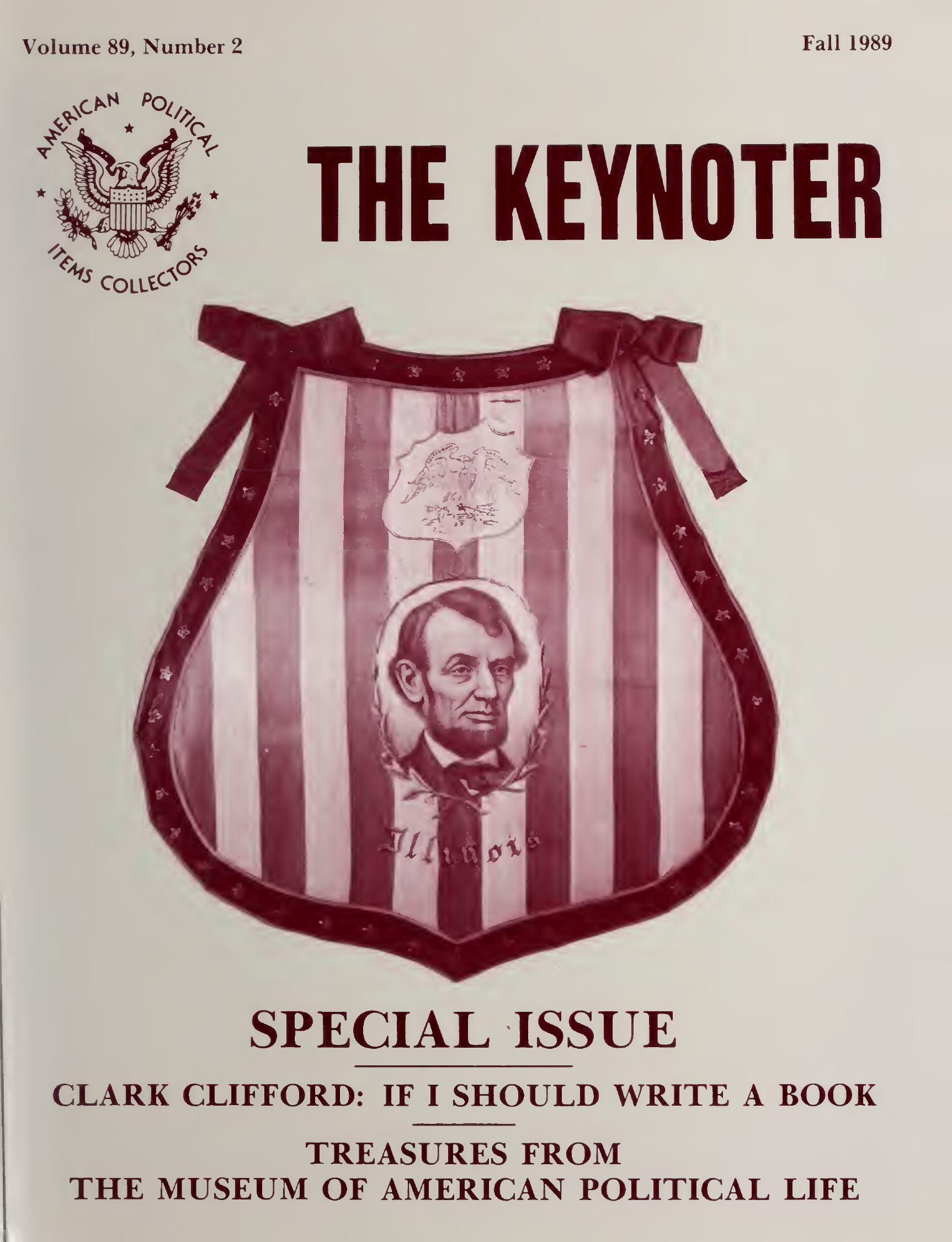 Keynoter 1989 - Fall - Issue 2