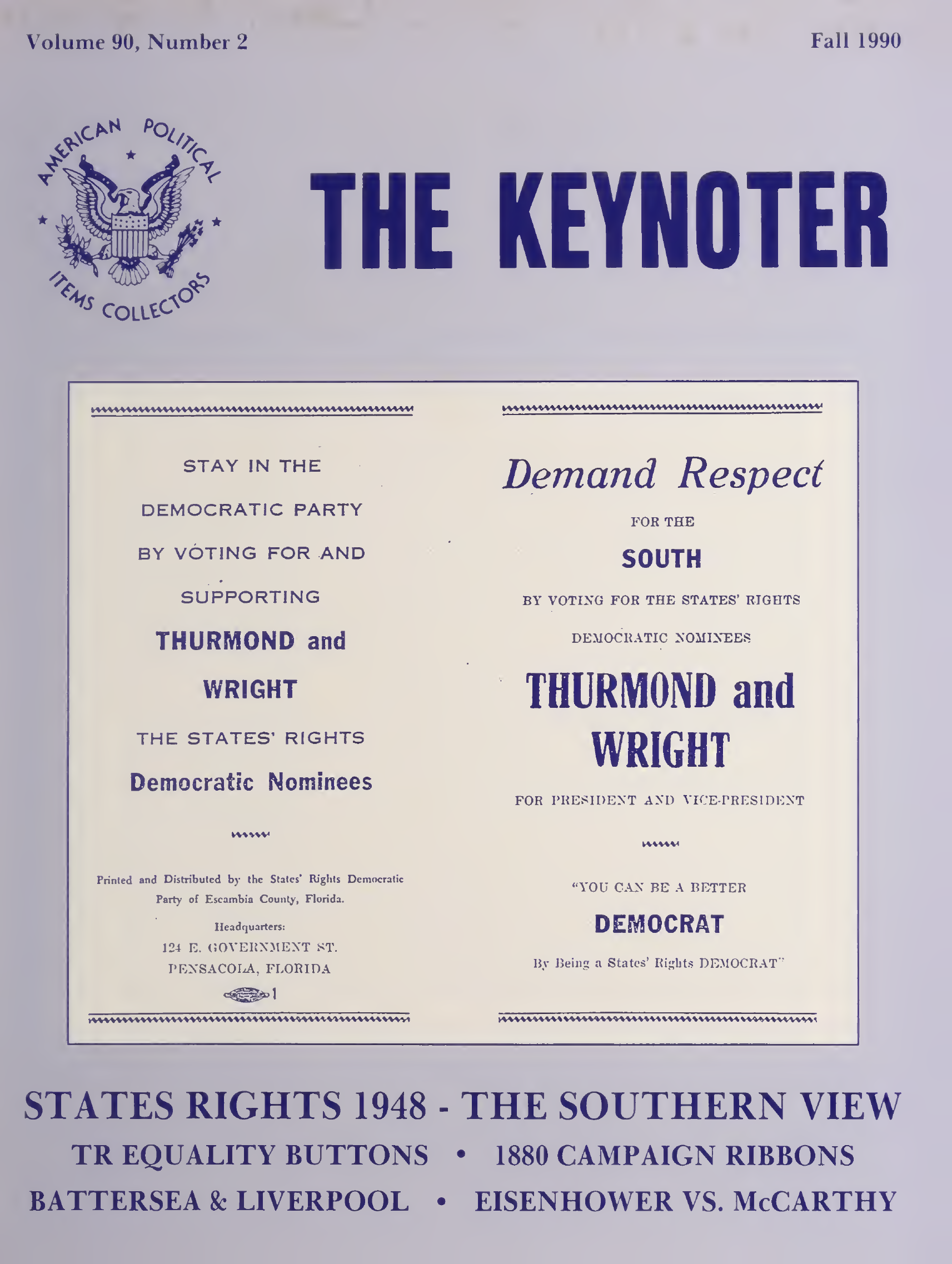 Keynoter 1990 - Fall - Issue 2