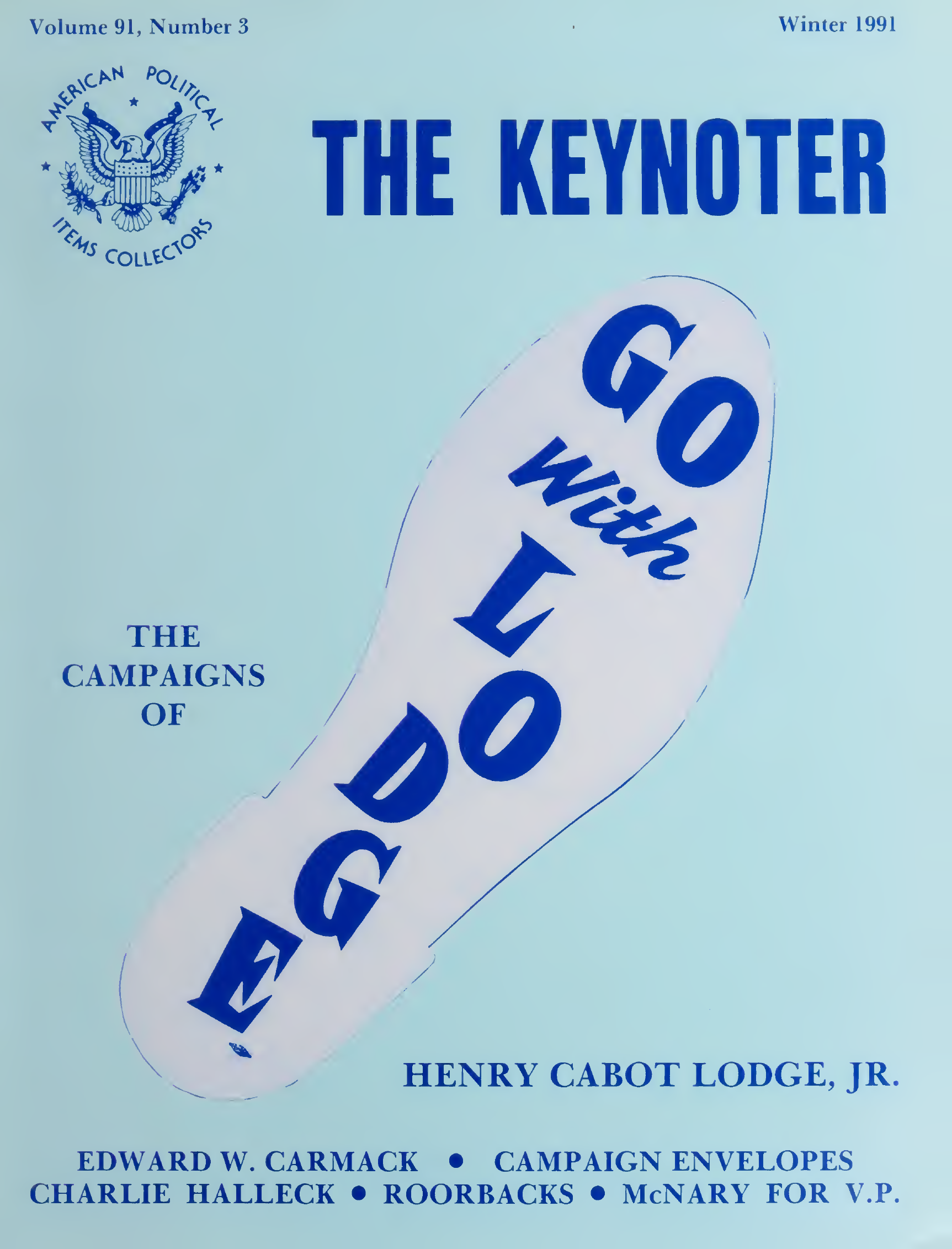 Keynoter 1991 - Winter - Issue 3