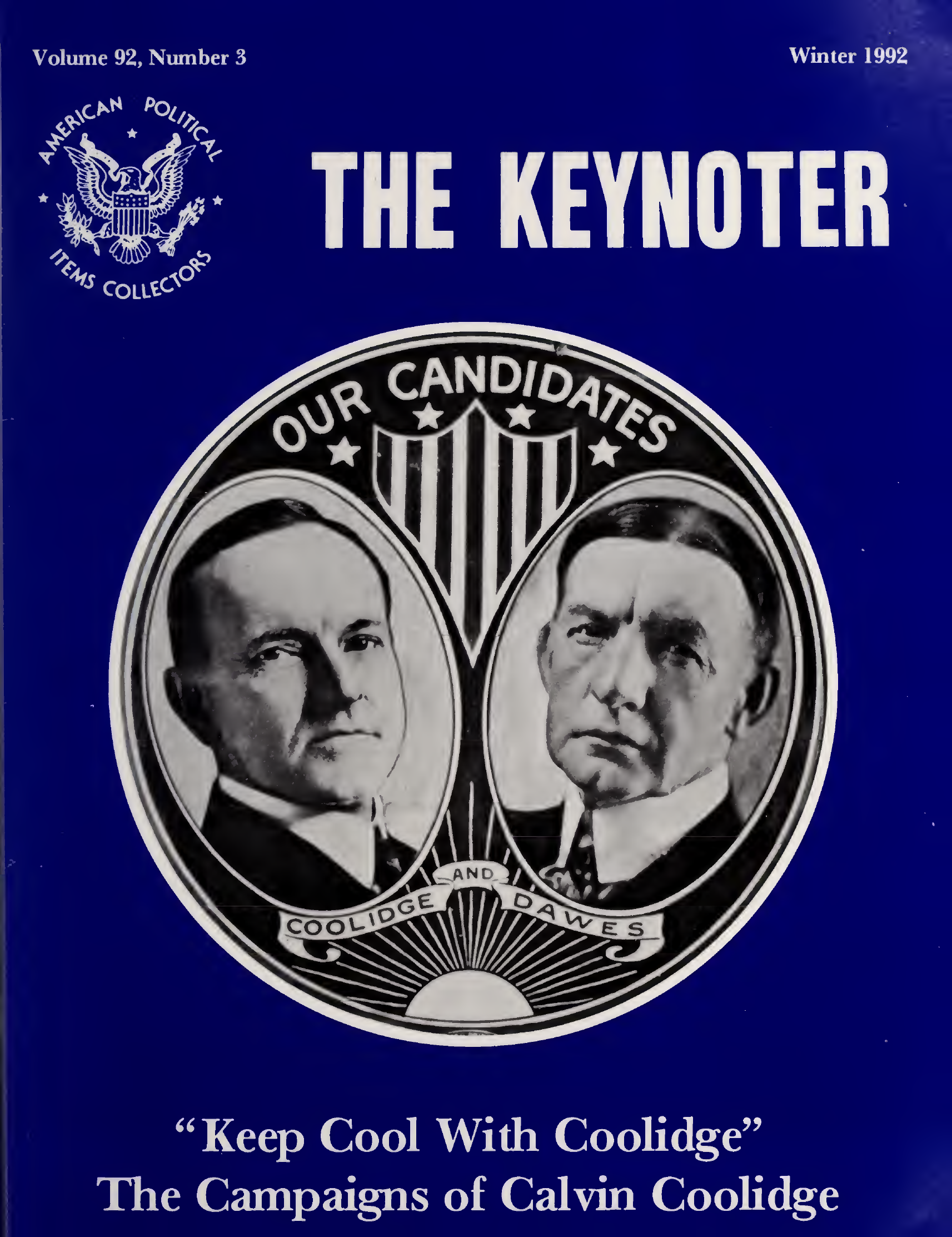 Keynoter 1992 - Winter - Issue 3