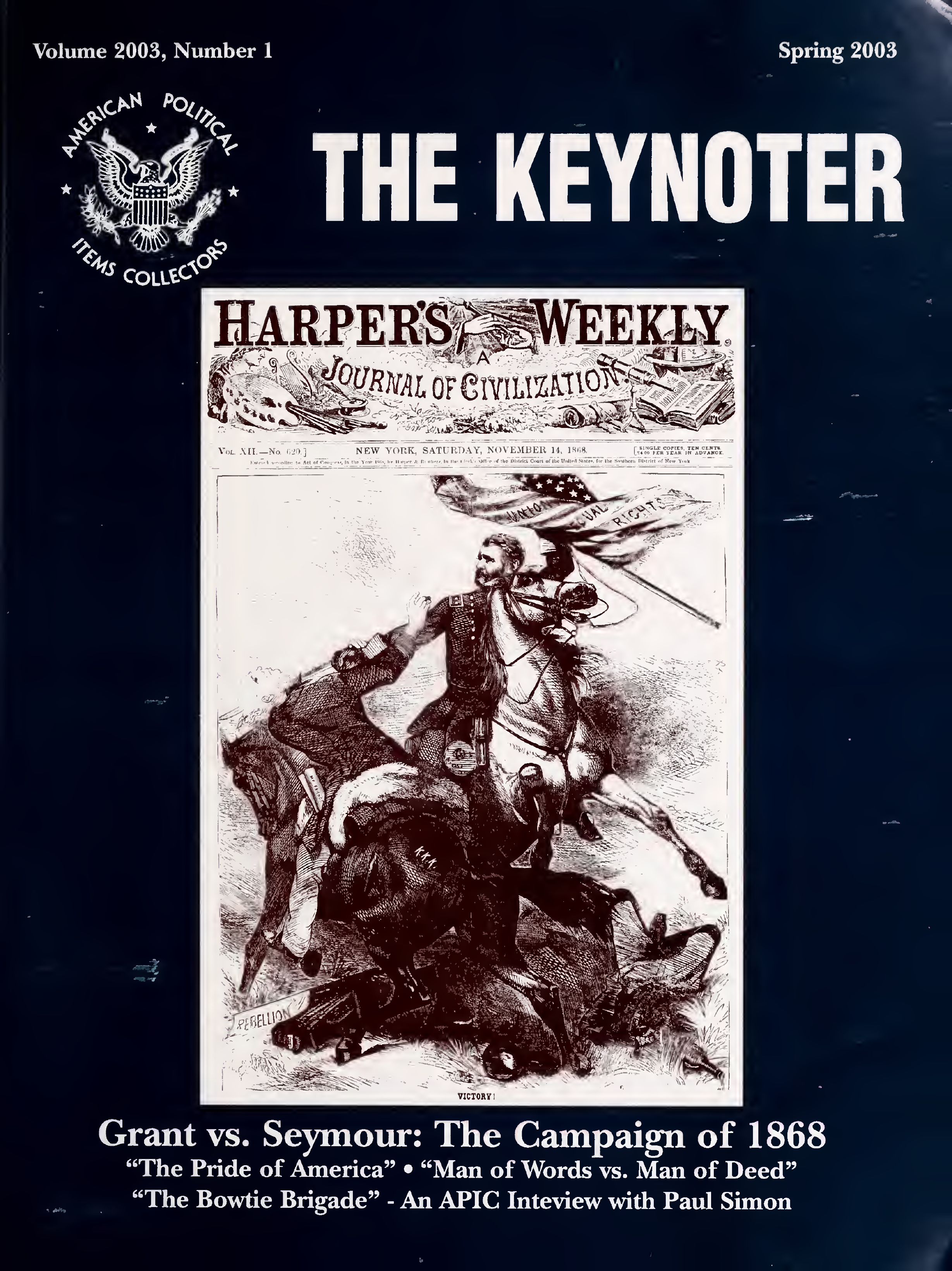 Keynoter 2003 - Spring - Issue 1