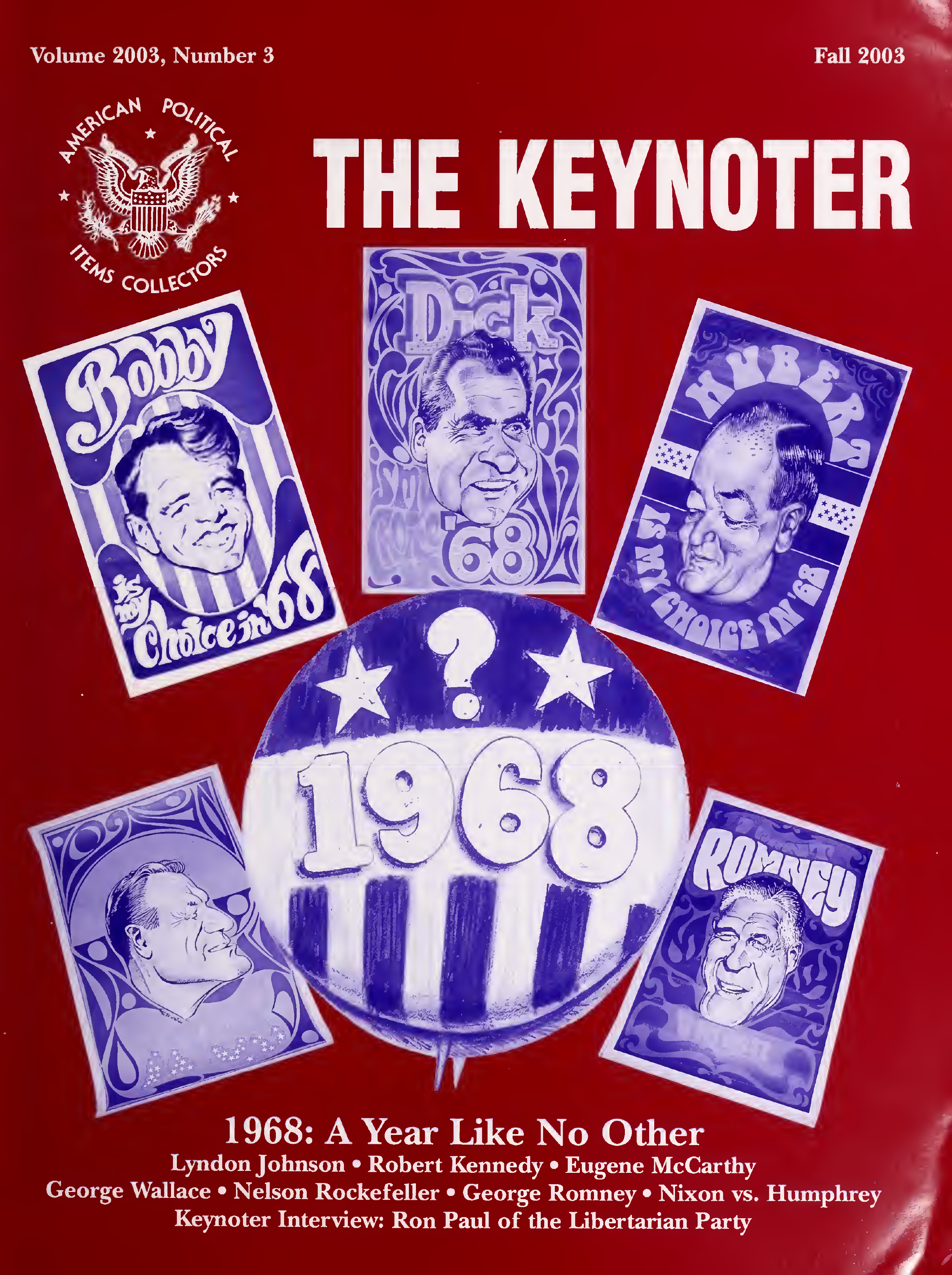 Keynoter 2003 - Fall - Issue 3