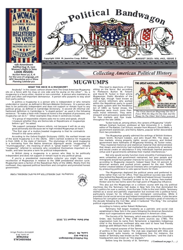 Political Bandwagon - August 2025