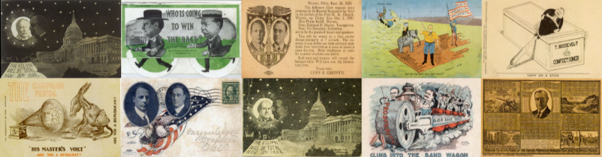 a collage of postage stamps