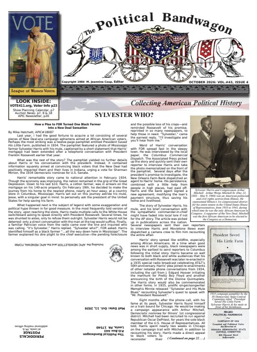Political Bandwagon - October 2026