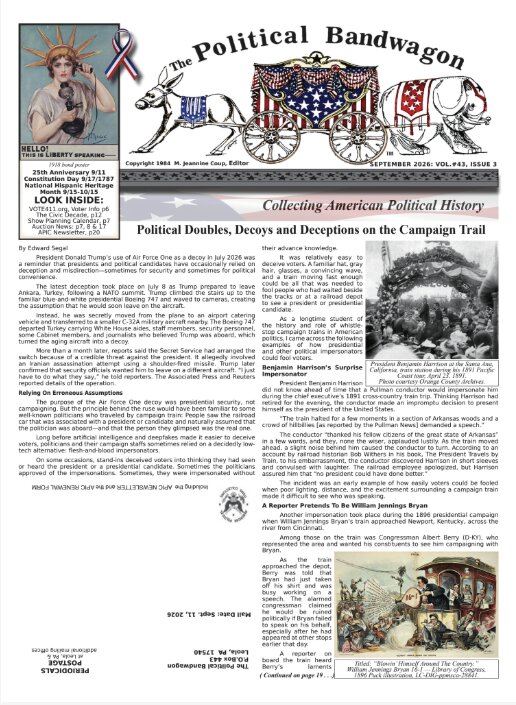 Political Bandwagon - September 2026