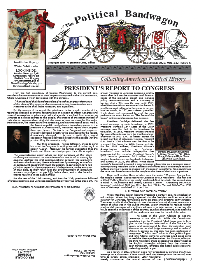 Political Bandwagon - December 2025